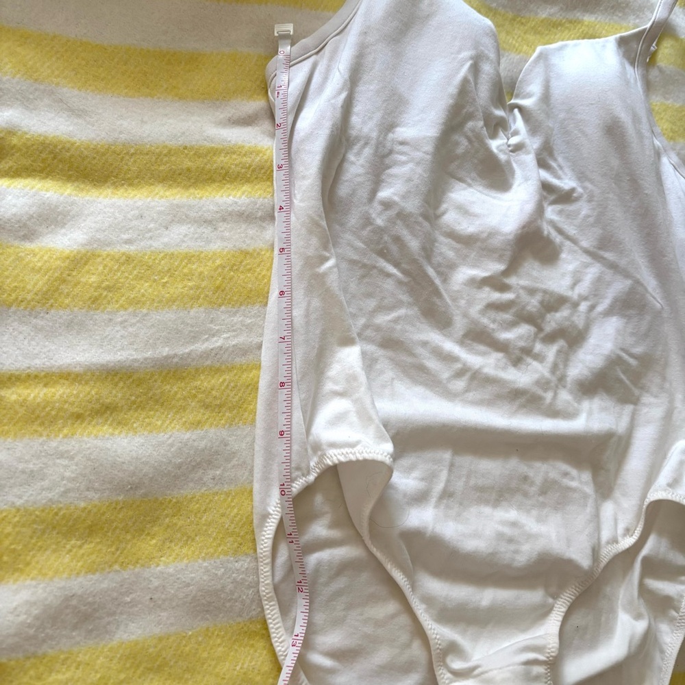 Victoria’s Secret white tank IPEX bodysuit, 34B EUC - Picture 5 of 11